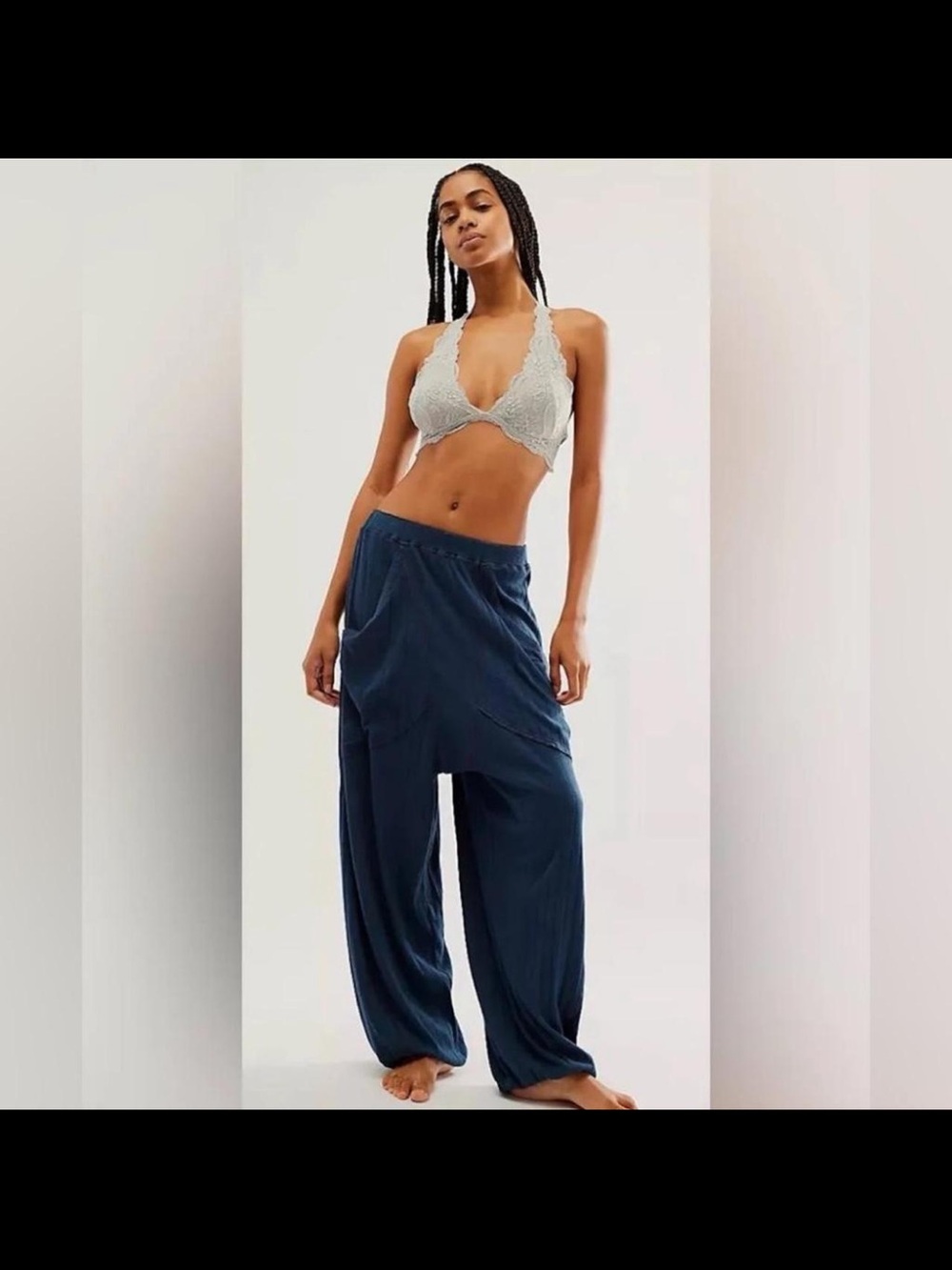 Free people intimate Pointelle Harlem joggers